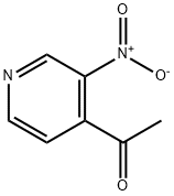 1-(3-NITRO-4-PYRIDINYL)-ETHANONE Structure