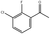 3'-CHLORO-2'-FLUOROACETOPHENONE Structure