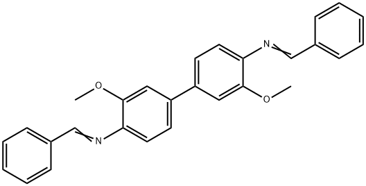 DIBENZAL-3,3'-DIANISIDINE Structure