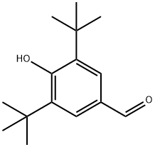 3,5-Di-tert-butyl-4-hydroxybenzaldehyde Structure