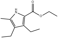 3,4-DIETHYL-2-ETHOXYCARBONYL-5-METHYLPYRROLE Structure