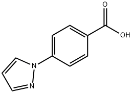 4-(1H-PYRAZOL-1-YL)BENZOIC ACID Structure