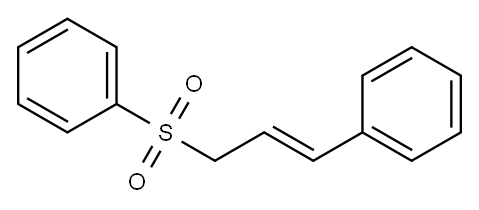 DIOXO(PHENYL)(3-PHENYL-2-PROPENYL)-LAMBDA6-SULFANE Structure