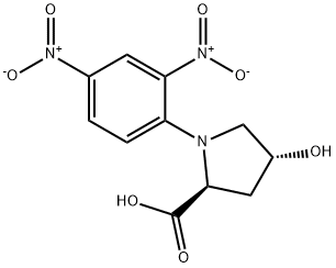 N-2-4-DNP-HYDROXY-L-PROLINE CRYSTALLINE Structure