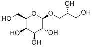 (2R)-2,3-Dihydroxypropyl-b-D-galactopyranoside Structure