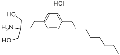 Fingolimod hydrochloride Structure