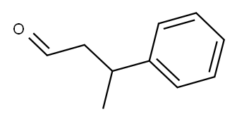 3-PHENYLBUTYRALDEHYDE Structure