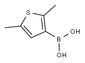 2,5-Dimethylthiophene-3-boronic acid Structure