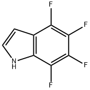 4,5,6,7-Tetrafluoroindole Structure