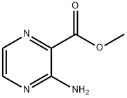 Methyl 3-amino-2-pyrazinecarboxylate Structure