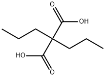 2,2-Dipropylmalonic acid Structure