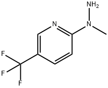 N-[5-(TRIFLUOROMETHYL)PYRID-2-YL]-N-METHYLHYDRAZINE Structure