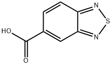 2,1,3-Benzothiadiazole-5-carboxylic acid Structure