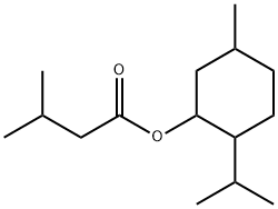 Menthyl isovalerate Structure