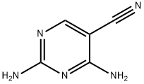 2,4-DIAMINOPYRIMIDINE-5-CARBONITRILE Structure