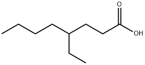 4-Ethyloctanoic acid Structure