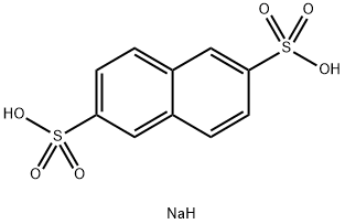 2,6-Naphthalenedisulfonic acid disodium salt Structure
