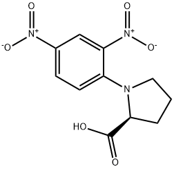 N-(2,4-DINITROPHENYL)-L-PROLINE Structure