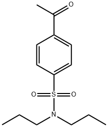 4-DIPROPYLSULFAMYLACETOPHENONE Structure
