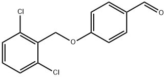 4-[(2,6-DICHLOROBENZYL)OXY]BENZALDEHYDE Structure