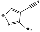 3-Amino-4-pyrazolecarbonitrile Structure