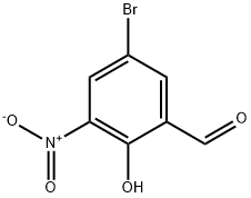 5-BroMo-3-nitrosalicylaldehyde Structure