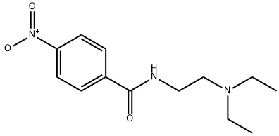 N-(2-(2-DIETHYLAMINO)ETHYL)-4-NITROBENZAMIDE Structure
