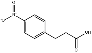 3-(4-Nitrophenyl)propanoic acid Structure