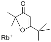 2,2,6,6-TETRAMETHYL-3,5-HEPTANEDIONATO RUBIDIUM Structure