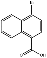 4-BROMO-1-NAPHTALENECARBOXYLIC ACID Structure