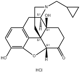 Naltrexone hydrochloride Structure