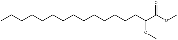 2-Methoxyhexadecanoic acid methyl ester Structure
