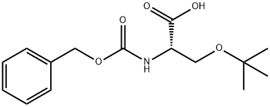 N-Cbz-O-tert-butyl-L-serine Structure