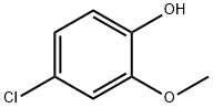 4-CHLORO-2-METHOXYPHENOL Structure