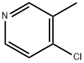 4-Chloro-3-methylpyridine Structure