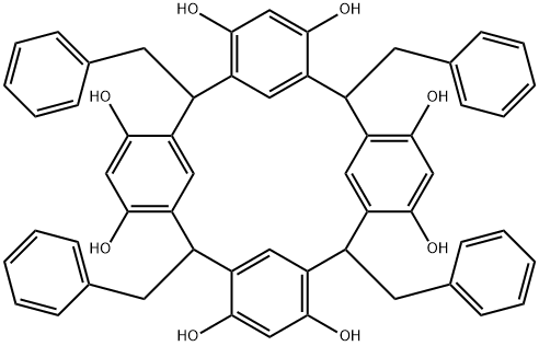 C-BENZYLCALIX[4!RESORCINARENE Structure