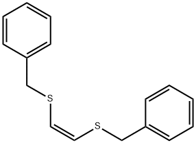 CIS-1,2-BIS(BENZYLTHIO)ETHYLENE Structure