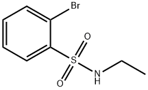 2-Bromo-N-ethylbenzenesulphonamide Structure