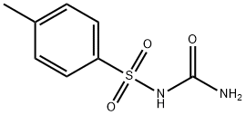 4-Methylphenylsulfonylurea Structure