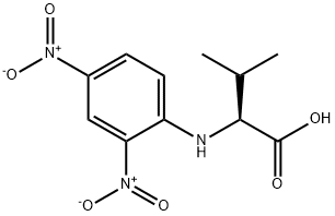 N-(2,4-DINITROPHENYL)-L-VALINE Structure