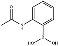 2-Acetamidophenylboronic acid Structure