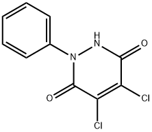 4,5-DICHLORO-6-HYDROXY-2-PHENYL-3(2H)-PYRIDAZINONE Structure