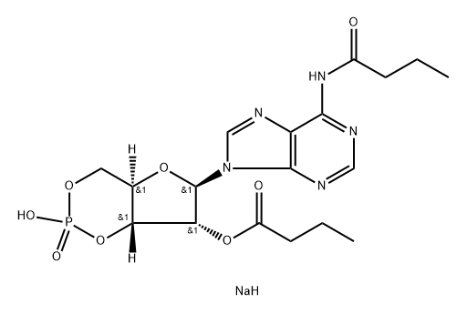 Bucladesine sodium Structure