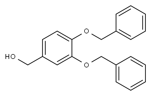 3,4-bis(benzyloxy)benzyl alcohol Structure