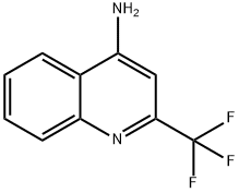 4-Amino-2-(trifluoromethyl)quinoline Structure