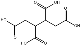 1,2,3,4-Butanetetracarboxylic acid Structure
