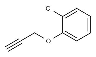 1-Chloro-2-prop-2-ynoxybenzene Structure