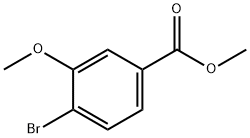 METHYL 4-BROMO-3-METHOXYBENZOATE Structure