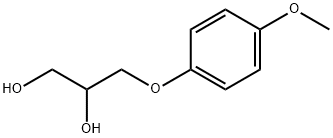 3-(4-METHOXYPHENOXY)-1,2-PROPANEDIOL Structure