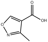 3-Methyl-4-isoxazolecarboxylic acid Structure